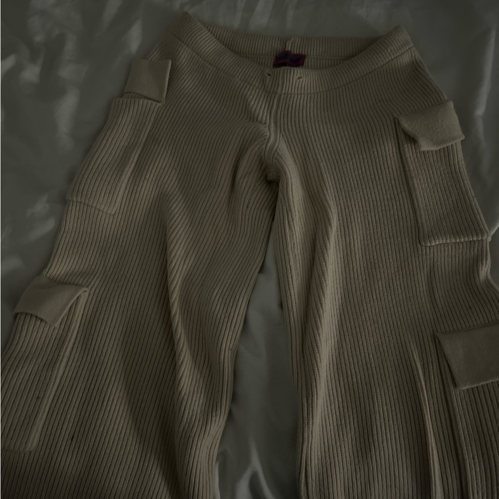 Edikted Wynter Knit Cargo Pants